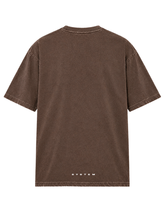 CAMISETA MARQKS BASIC BROWN