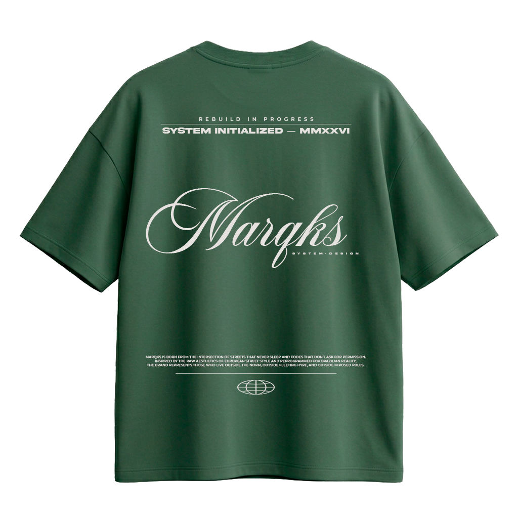 CAMISETA BUILT FROM NOTHING