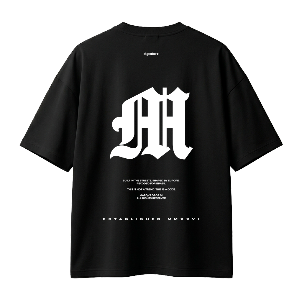 CAMISETA SIGNATURE BLACK