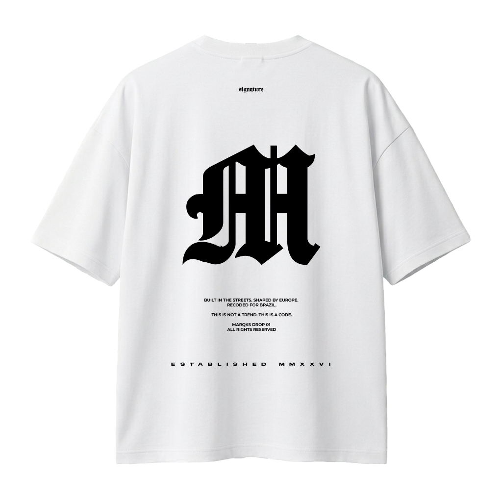 CAMISETA SIGNATURE OFFWHITE
